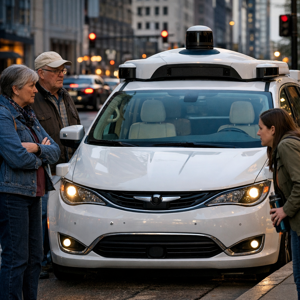 机器人出租车跑得越来越快，乘客的心却还没跟上