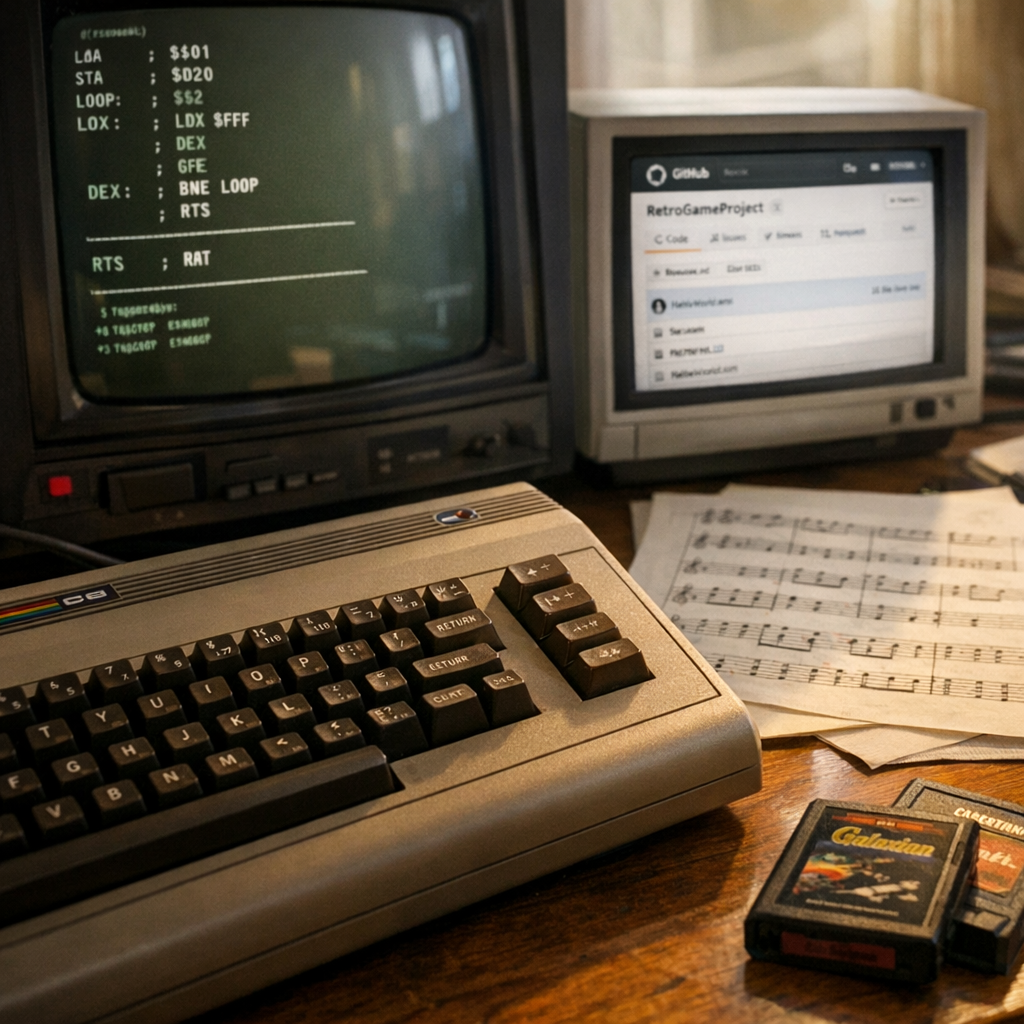 Martin Galway 开源部分 C64 音乐源码：比怀旧更值钱的是方法和版权链条