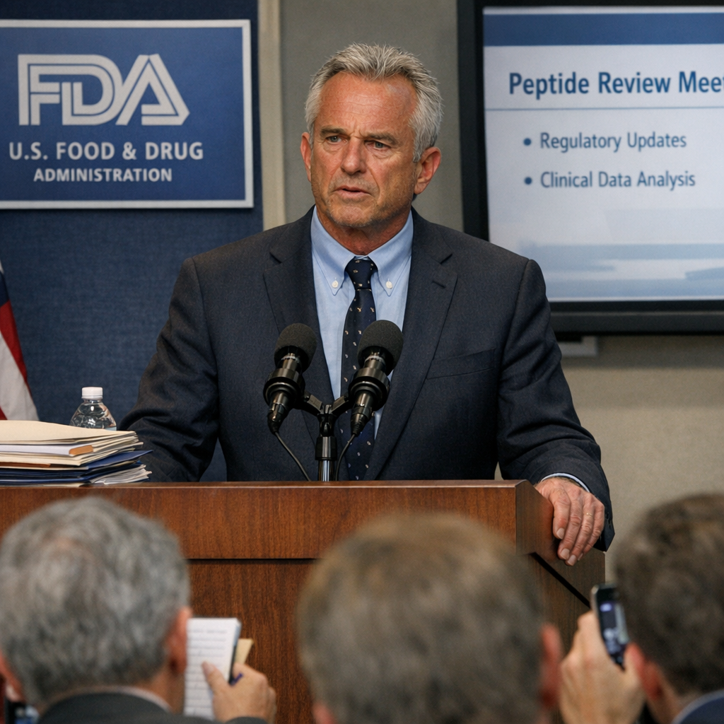 当“网红肽”遇上监管回摆：RFK Jr.推动FDA重审12种高风险肽类药物