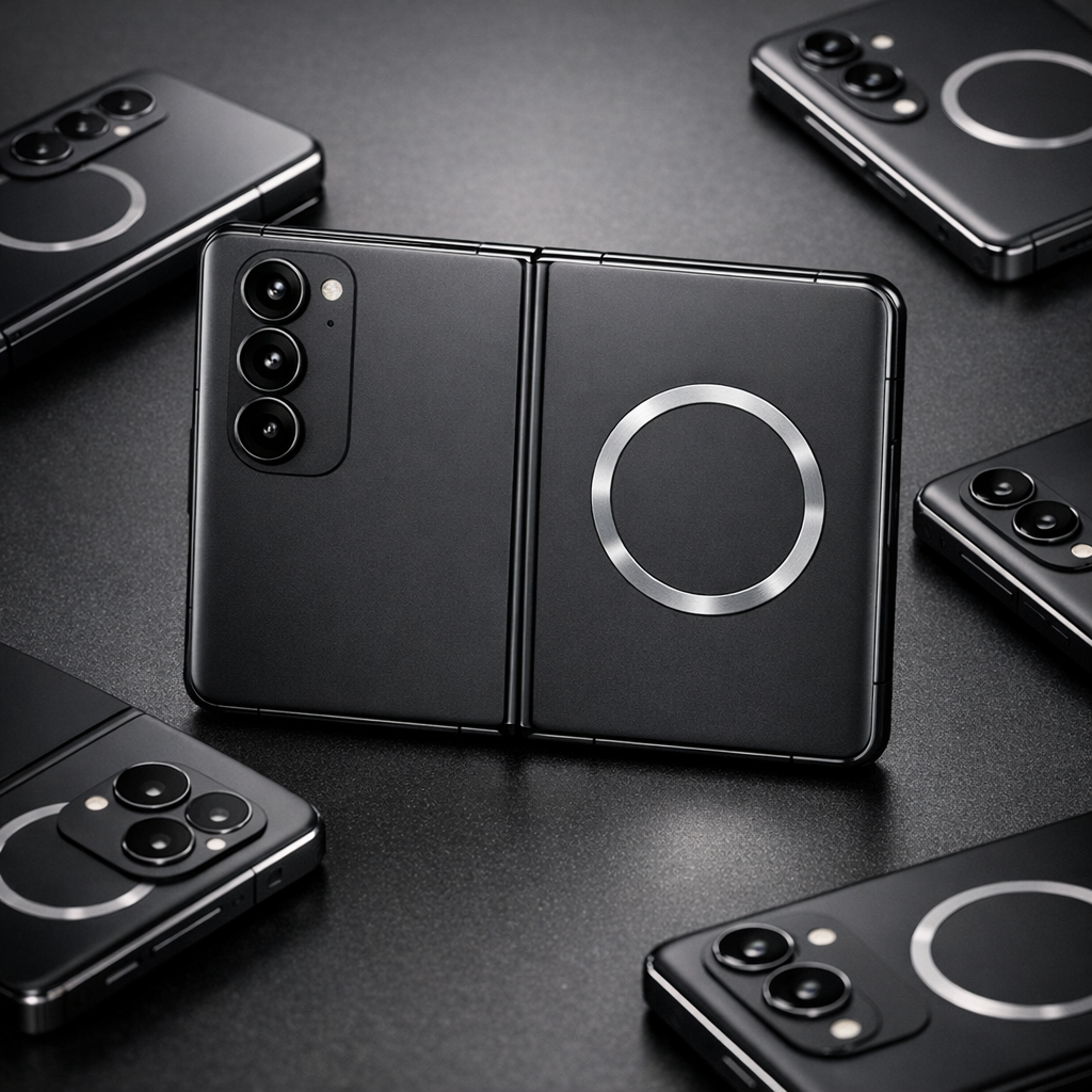 三星疑似 Z Fold 8 Wide 机模曝光：宽折叠这一步，是抢在苹果前定规则