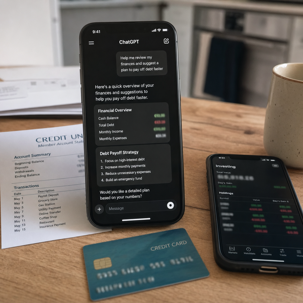 ChatGPT 接入银行账户：会看账本的 AI，边界还没算清