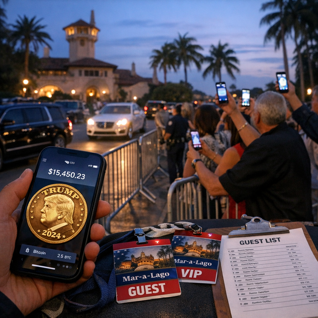 特朗普 memecoin 晚宴又来了，但真正被卖的不是币价