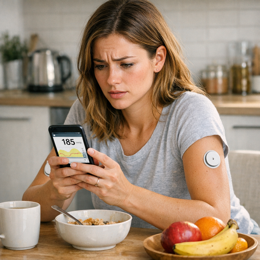 当血糖监测贴片贴到健康人手臂上:一场“精准健康”热潮,为什么越看越让人焦虑