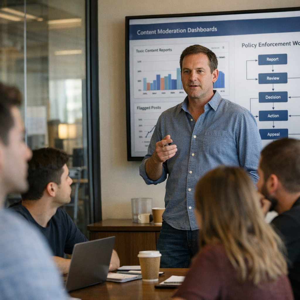 他在 Facebook 看清内容审核困局，如今要给 AI 聊天机器人装上一层“实时刹车”