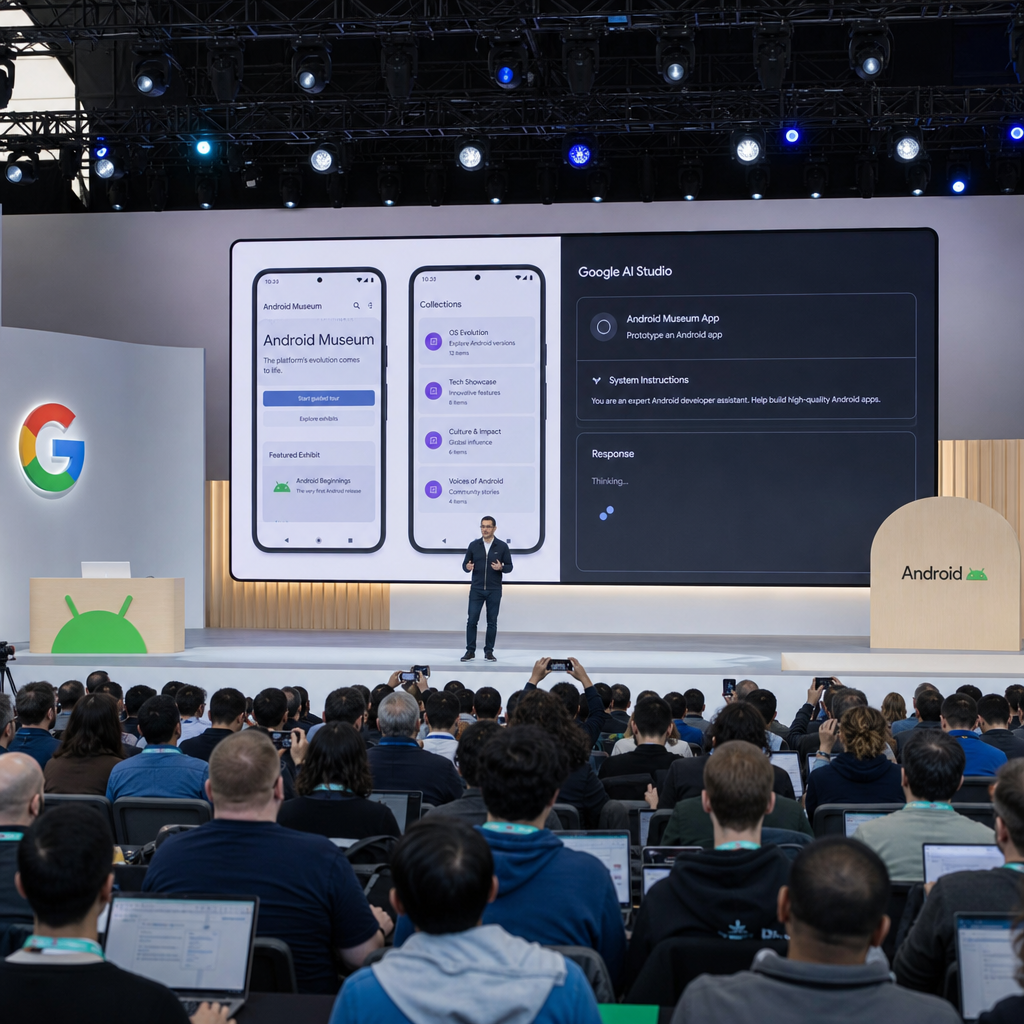 Google AI Studio 能造 Android App 了：门槛降了，门也归 Google 管
