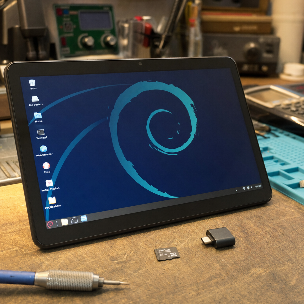 80 美元 Doogee U10 跑 Debian：rk3562deb 好玩，但别当成量产 Linux 平板
