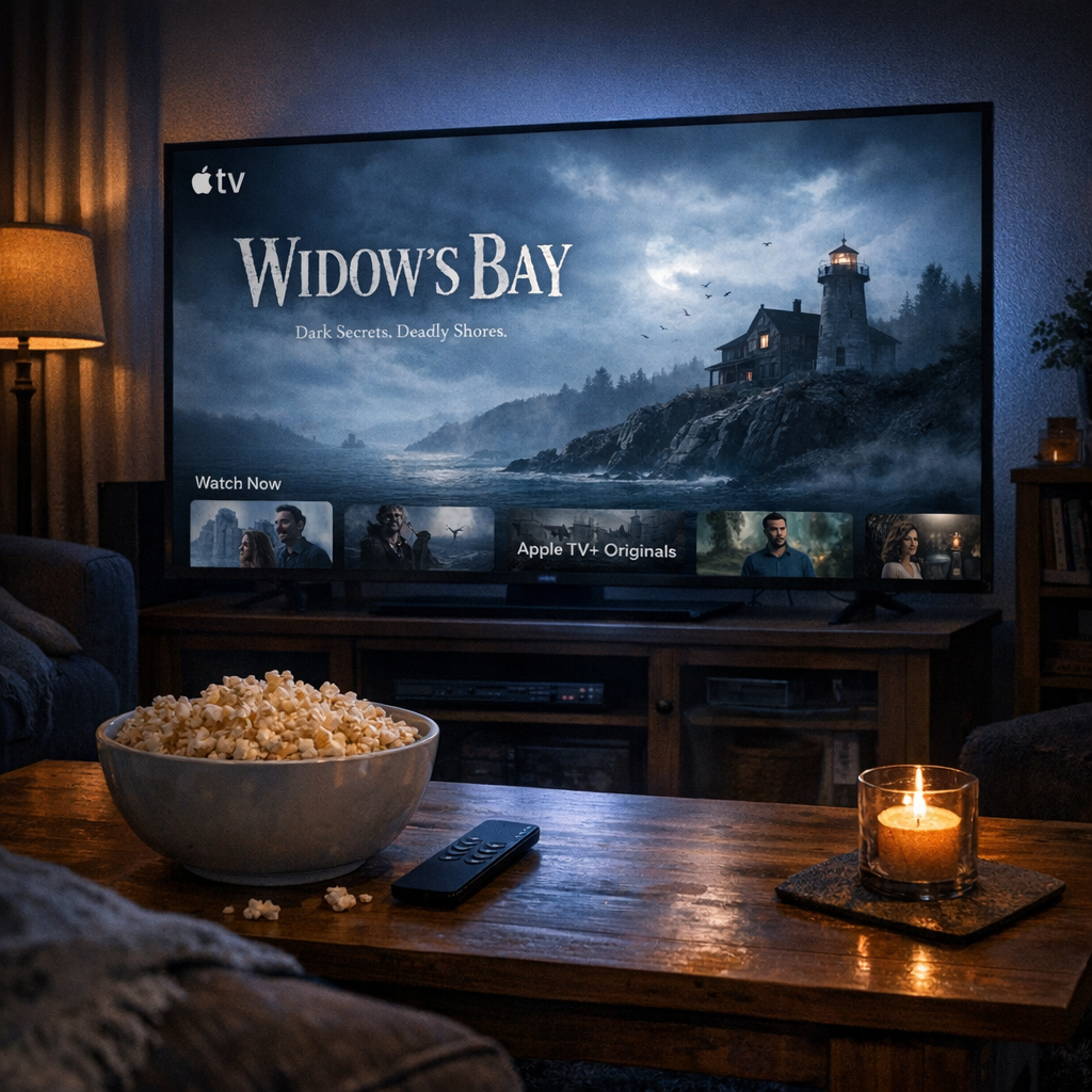 Apple TV《Widow’s Bay》4月29日开播：它想让笑声变成恐怖的陷阱