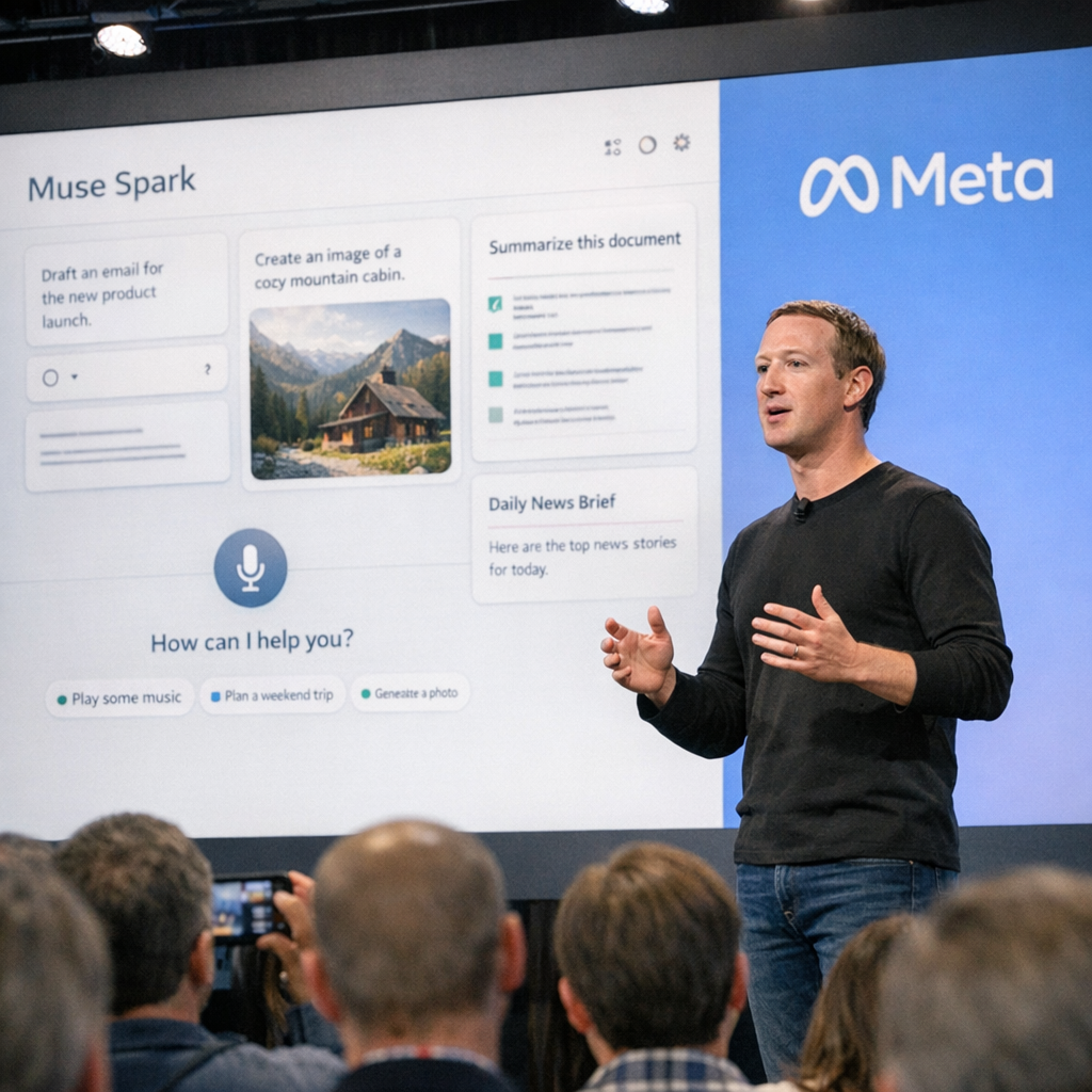 Meta端出Muse Spark：扎克伯格重押AI，不只是换模型，更像一场“内部重启”