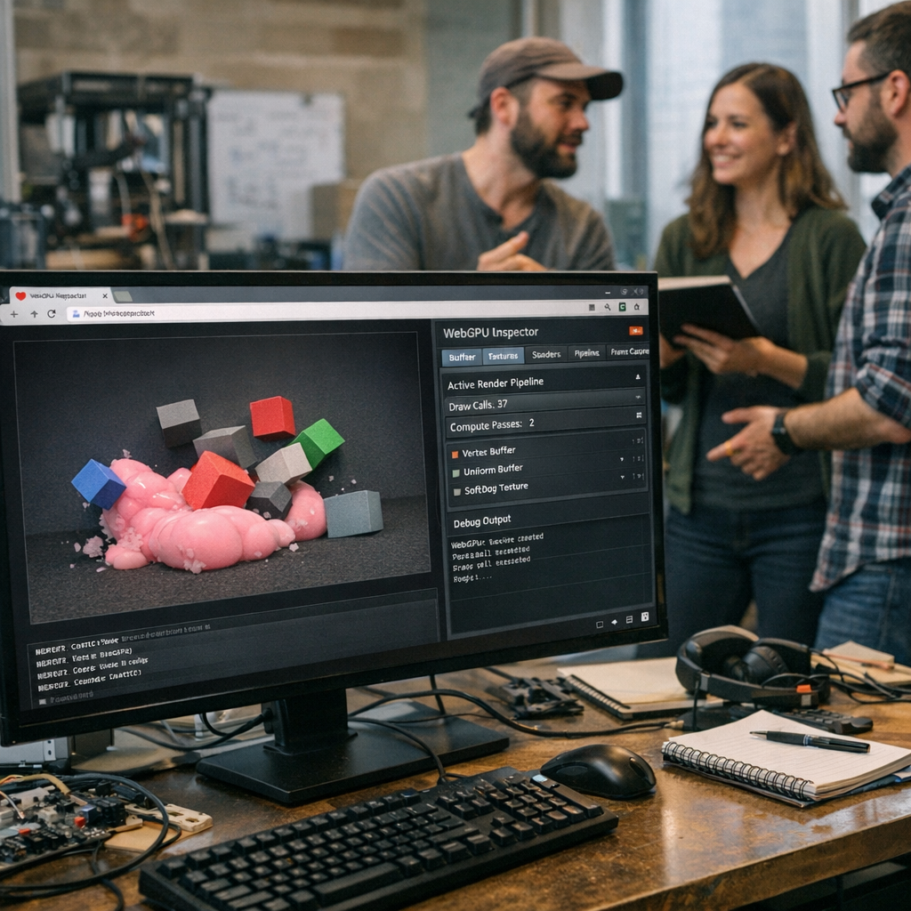 浏览器里也想跑“硬核物理”：这个 WebGPU 开源项目，正在把网页变成小型仿真实验场