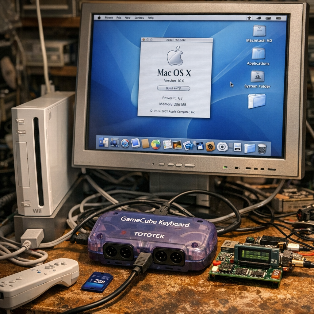 当任天堂 Wii 跑起 Mac OS X:一场黑客式浪漫,和老硬件复活的技术启示录