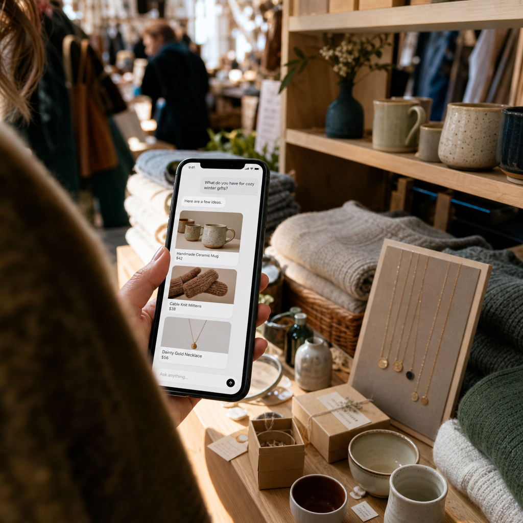 Etsy 进 ChatGPT：抢到对话入口，不等于拿回成交钥匙