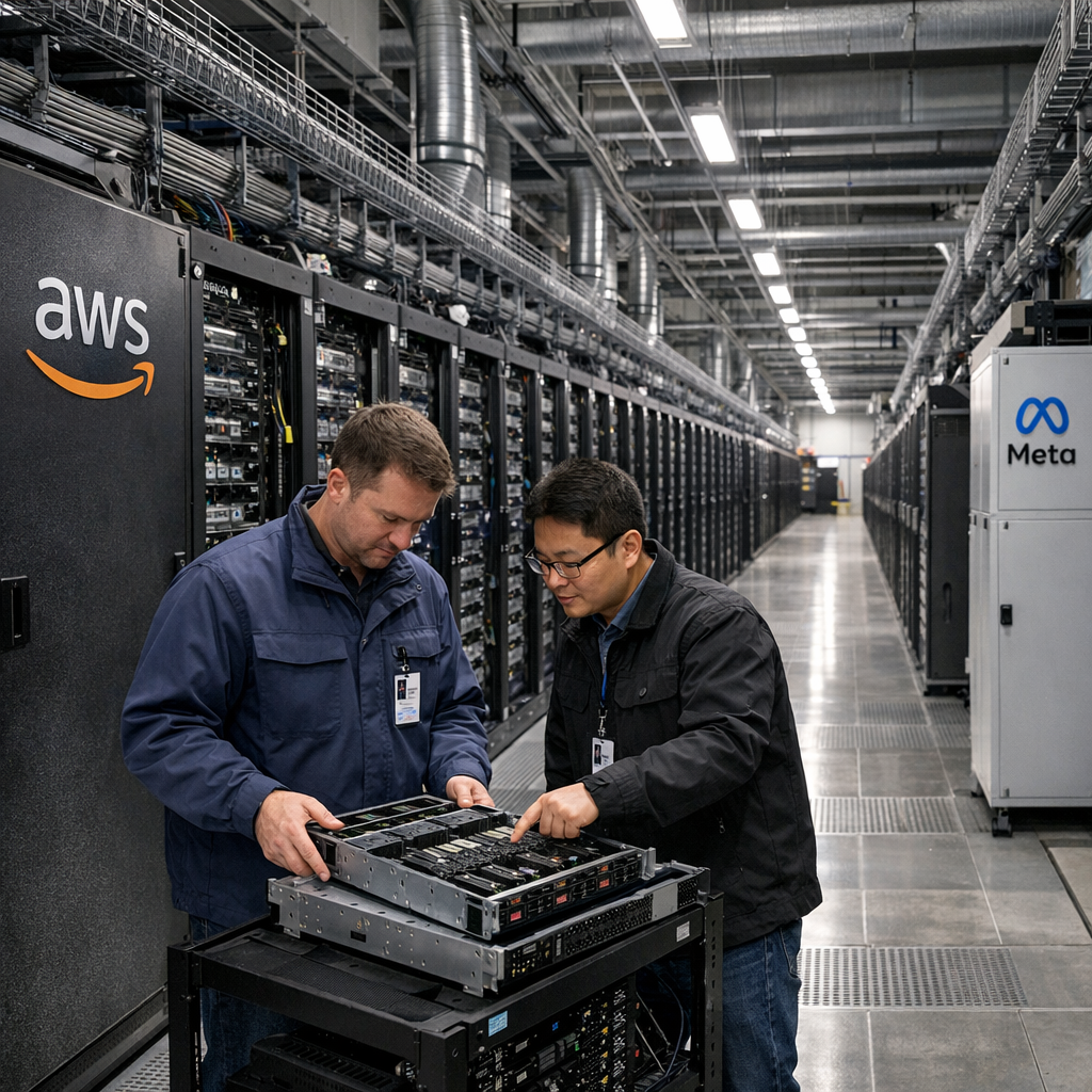 Meta 采购数百万颗 AWS Graviton：AI 算力战开始从 GPU 抢货转向云端算账