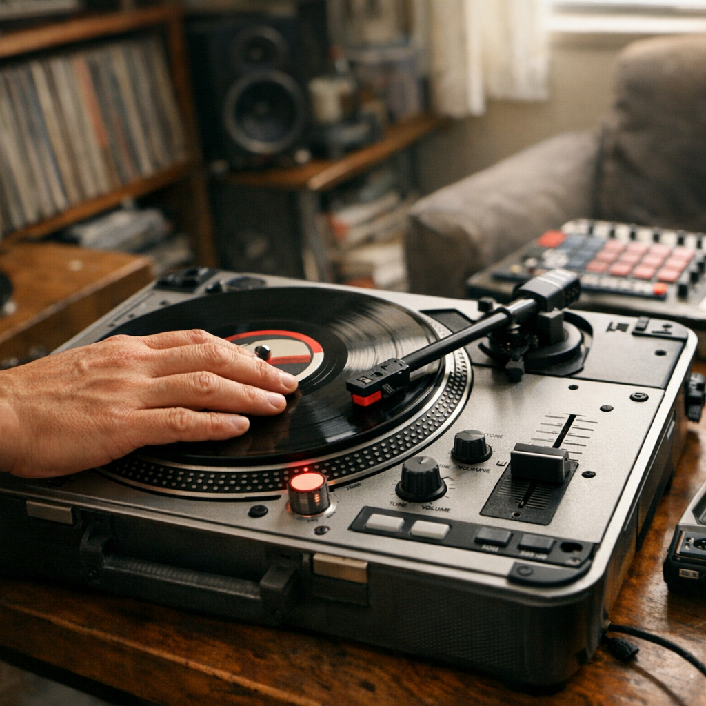 一台“手提黑胶机”，为什么能让中年科技编辑重新学会搓盘