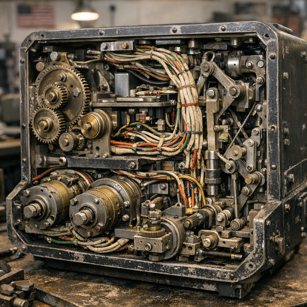 没有GPS的年代，B-52靠一台机械“天文计算机”认星定向