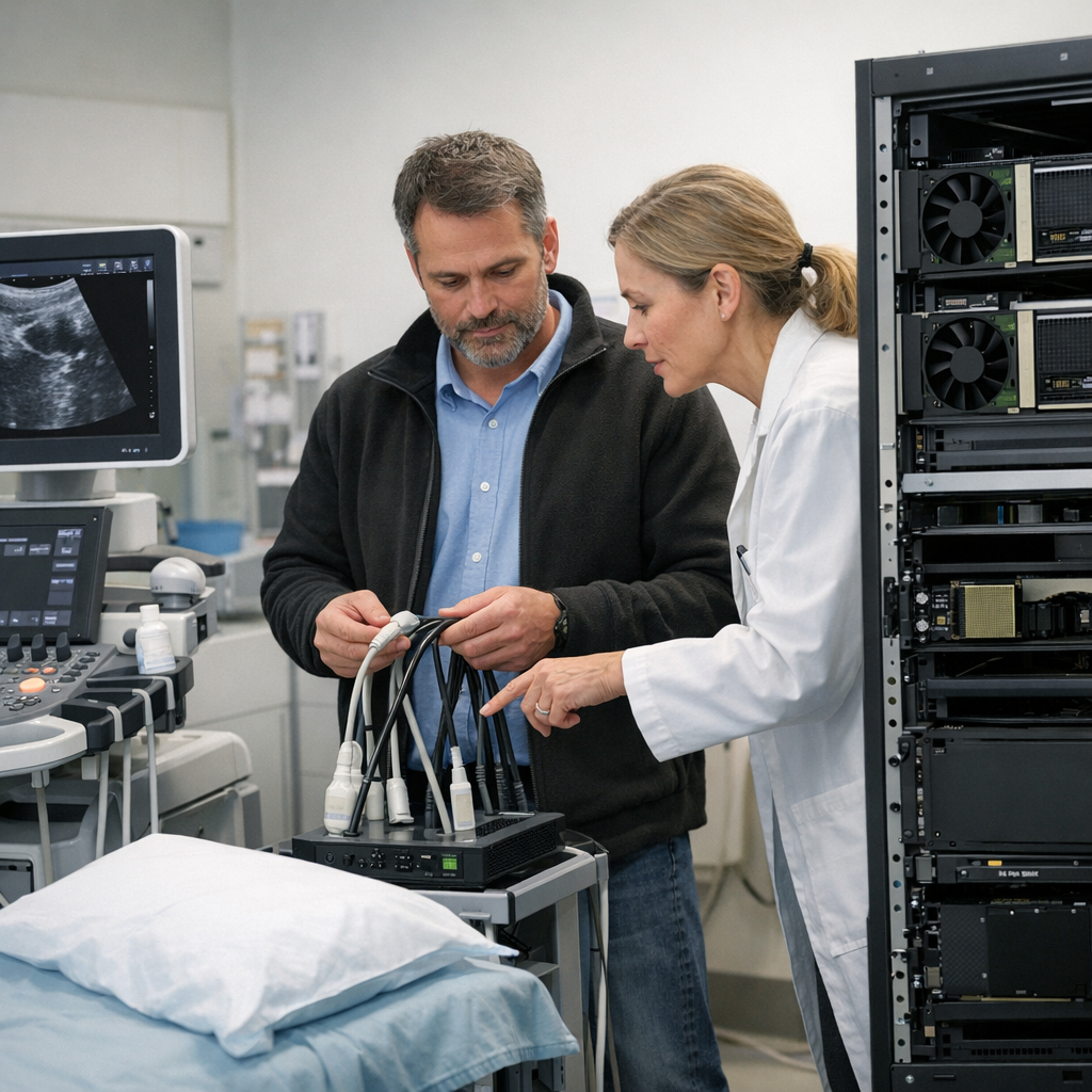 NVIDIA把超声AI推到原始通道数据层，难点不只是模型