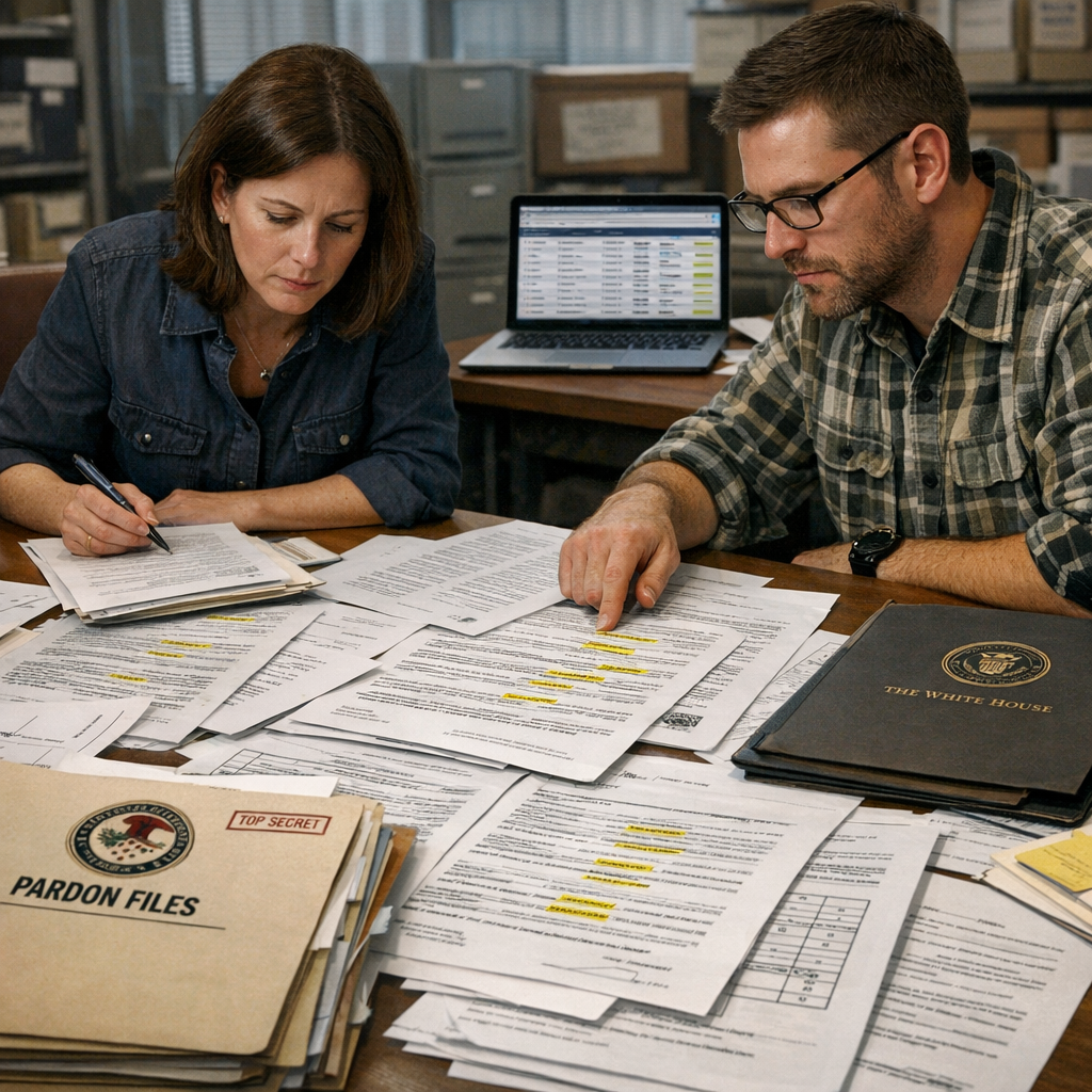 当“总统特赦”终于能被搜索：一个业余项目，照出了美国司法数据的黑箱