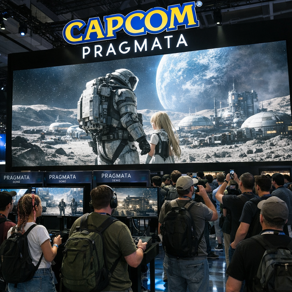 卡普空想造下一个科幻王牌，但《Pragmata》先交出了一份“及格偏可惜”的答卷