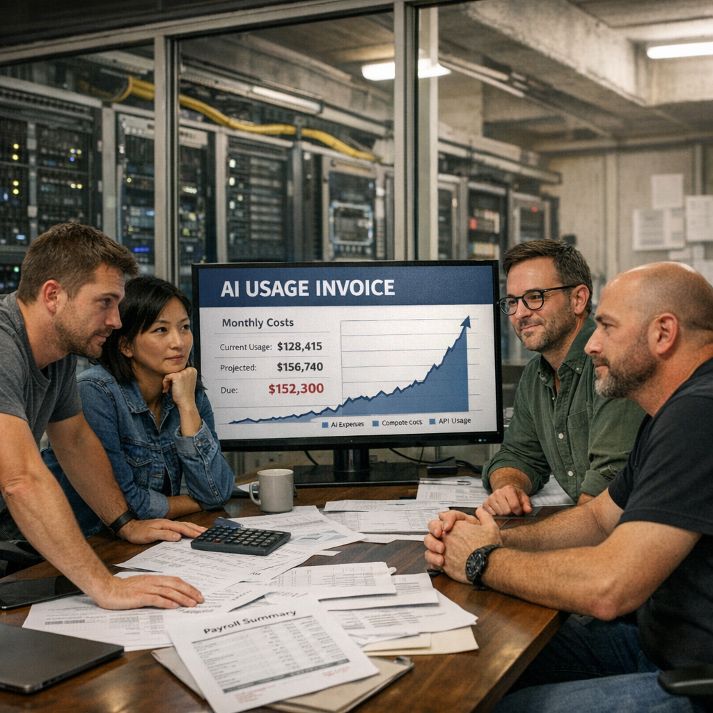 创业公司开始炫“AI账单比工资高”：少招人、多烧 token，这套账还远没算平