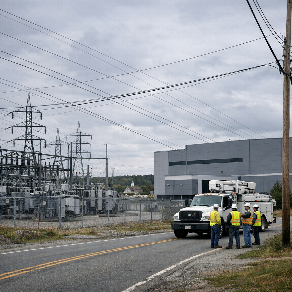 缅因州否决数据中心暂停令：AI 基建开始撞上地方电网账本