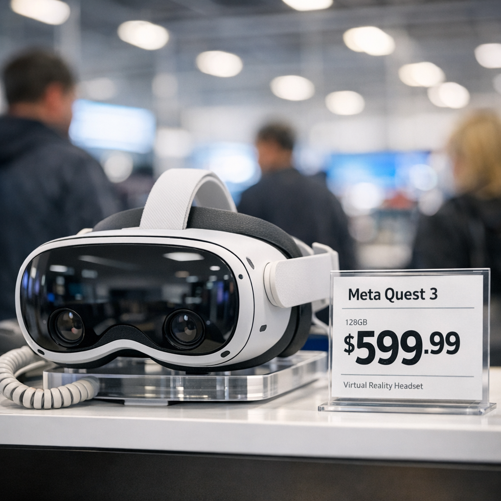 Meta给Quest涨价，不只是VR变贵了：一场RAM短缺正把整个消费电子行业往上推