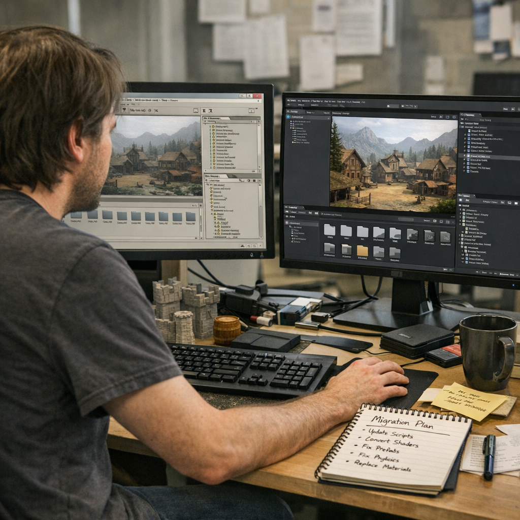 一款 2015 年 Unity 游戏重返 2026：老项目跑不起来，问题不只在兼容性