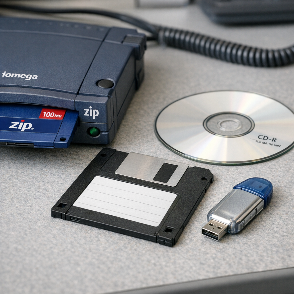 Zip 驱动器为何红得快、退得更快：90 年代存储明星败给了可靠性和标准化
