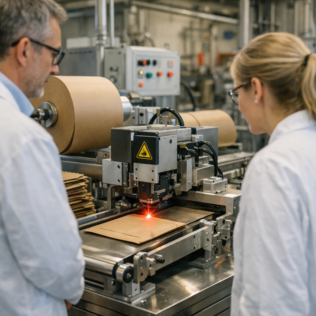 当激光开始给纸袋“封口”：德国人想把胶水赶出包装线