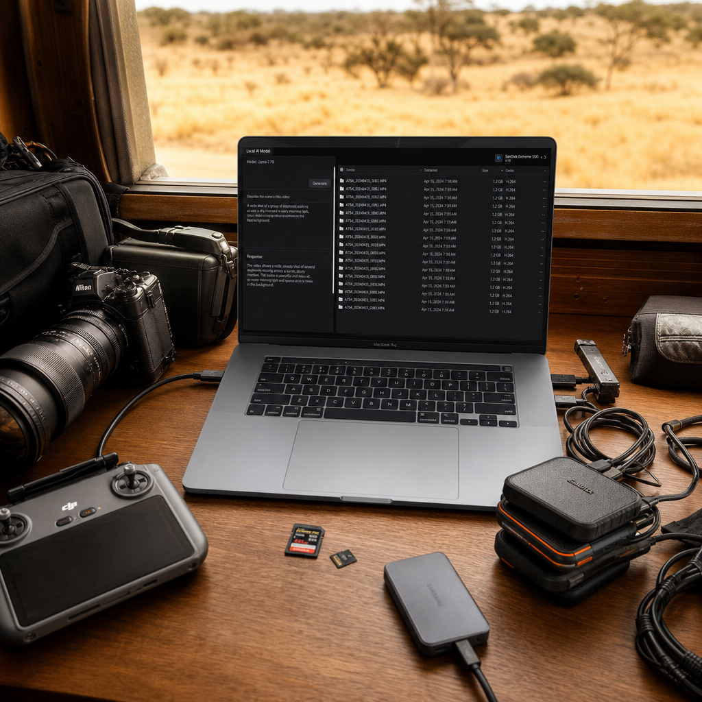 旧 MacBook 本地跑 Gemma 4 31B：真正有用的不是 AI 剪片，而是先找到素材