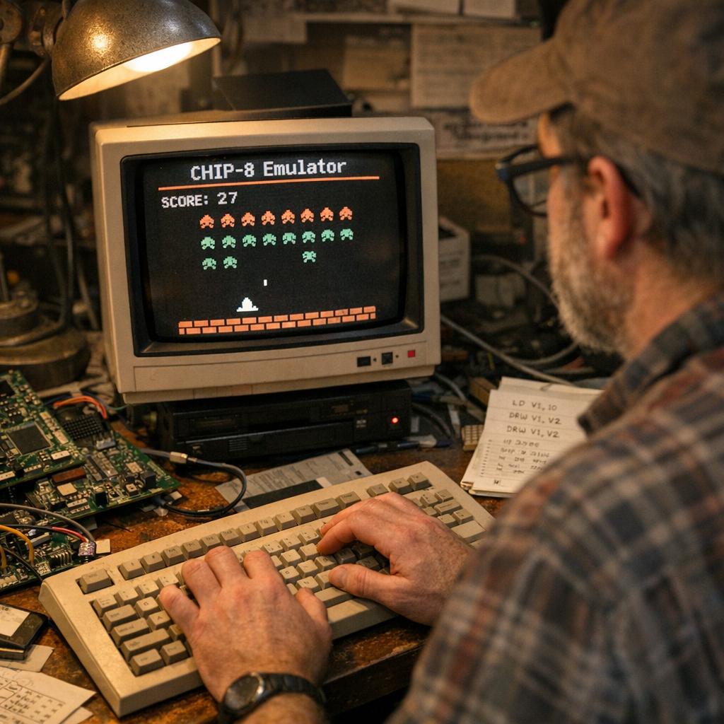 一个 GitHub 小项目，为什么还在写 CHIP-8 模拟器