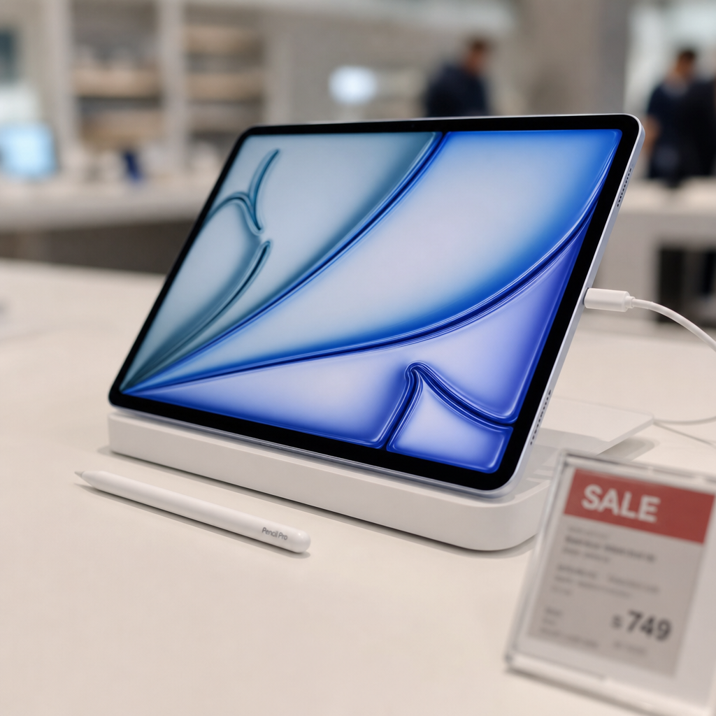 M4 iPad Air 首降最高约 100 美元：中端 iPad 现在更好选了