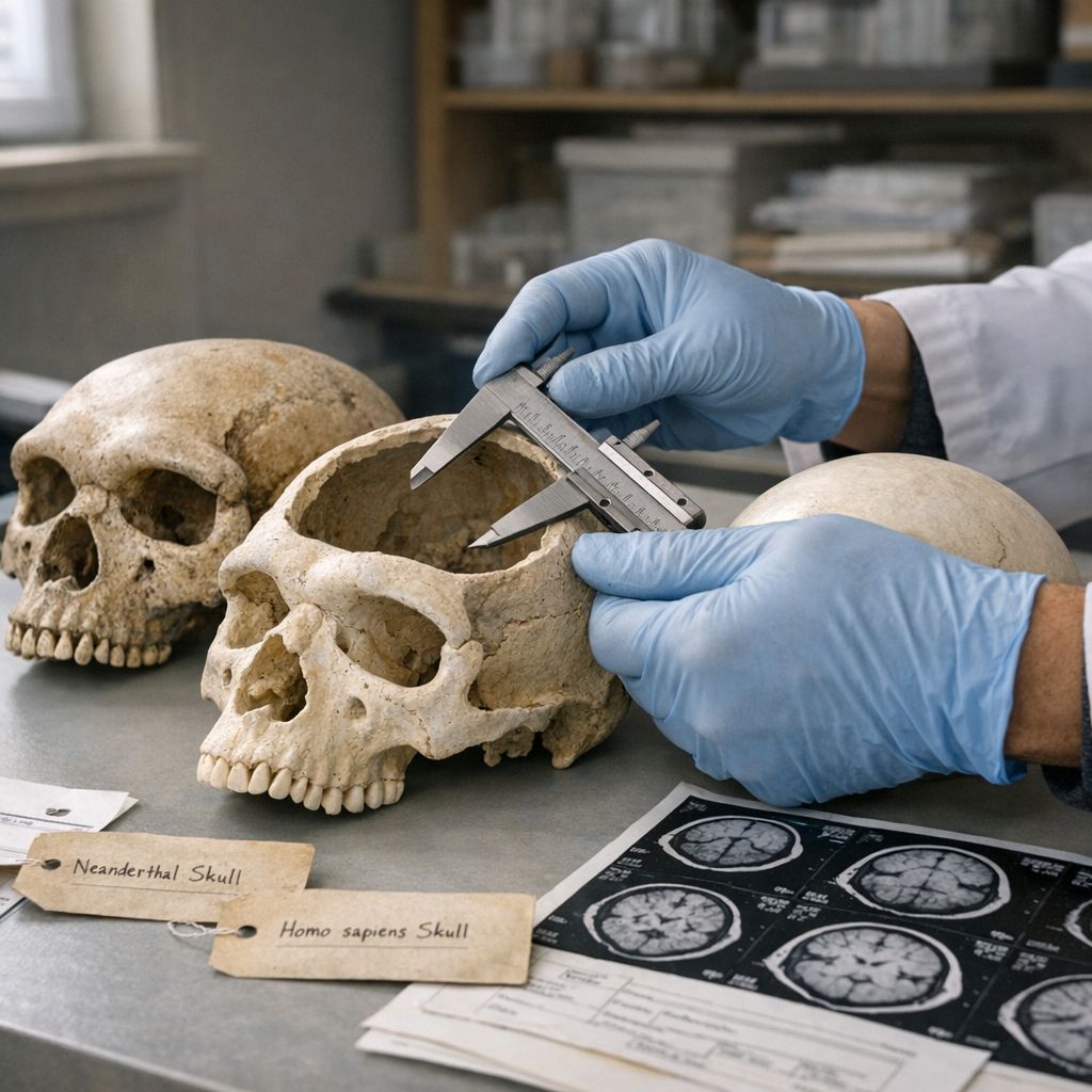 尼安德特人不一定输在脑子上