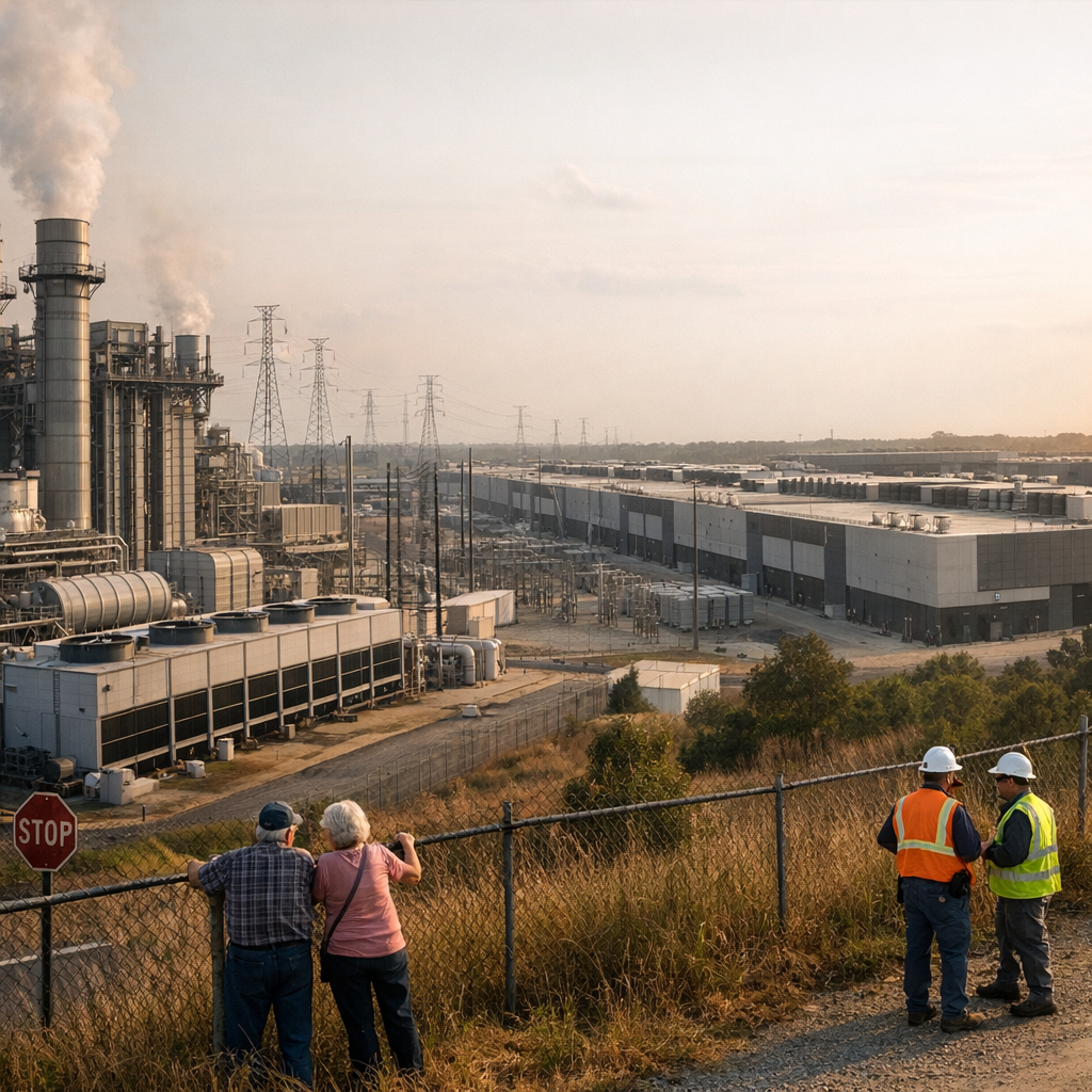 AI数据中心转向自备燃气电：11个美国项目许可排放上限超1.29亿吨