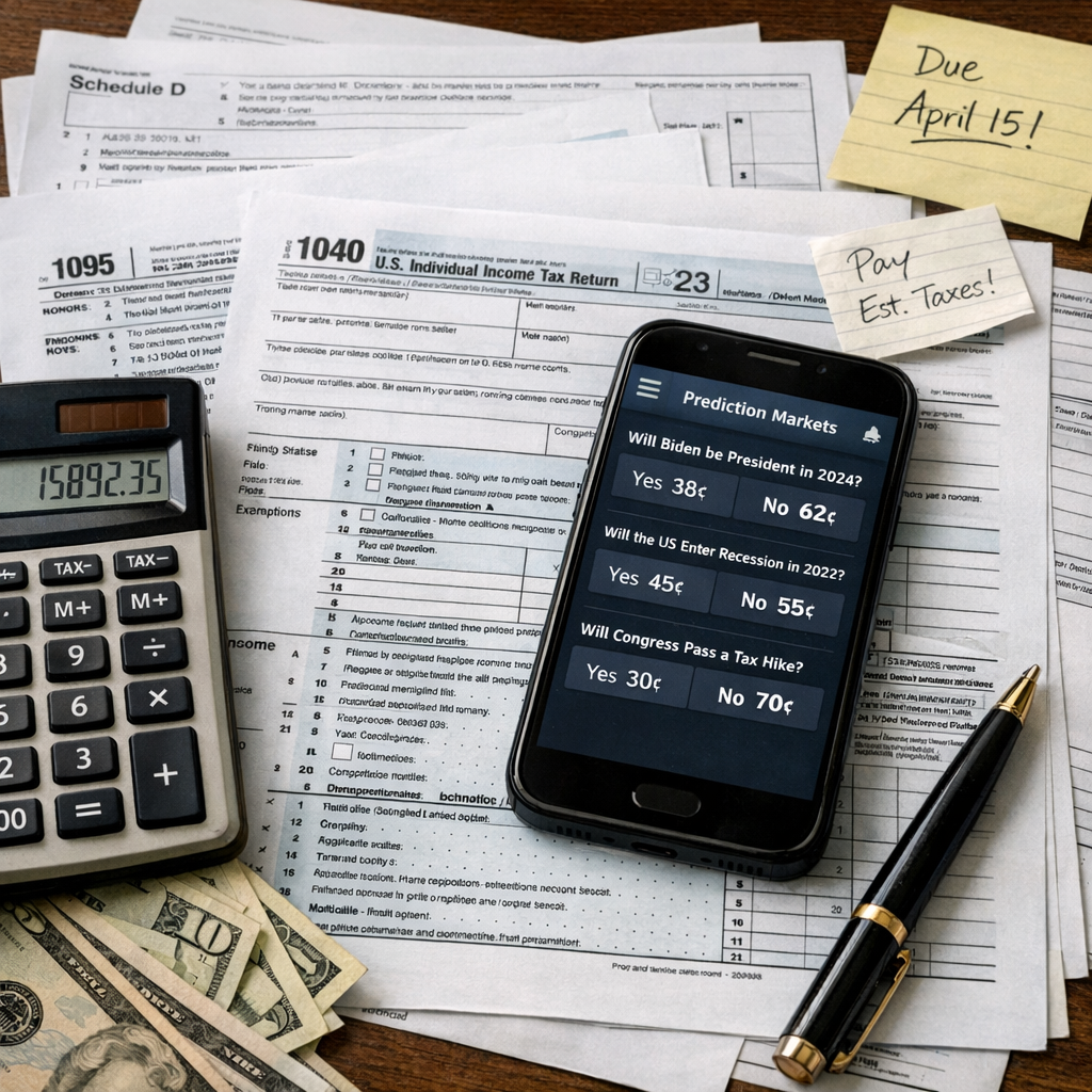 预测市场赚了钱，报税却没人会：当 Kalshi 和 Polymarket 跑在监管前面