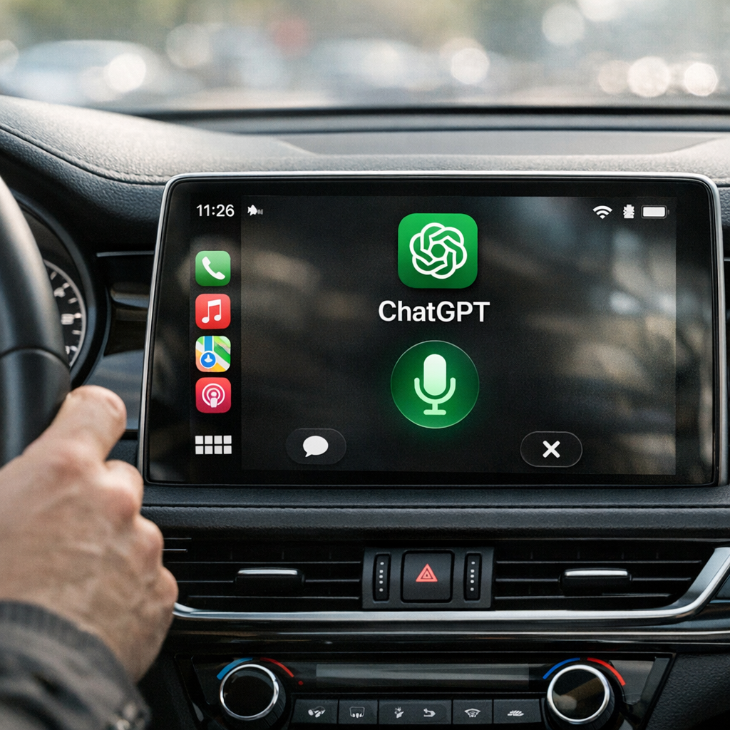 ChatGPT 开进 CarPlay:当汽车仪表盘开始“会聊天”,苹果终于把 AI 放上了副驾