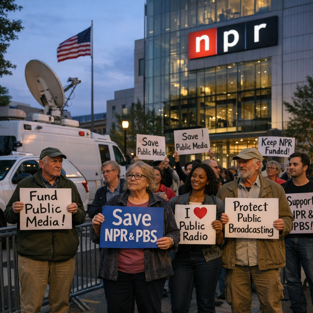 法官拦下了特朗普“断粮令”，但美国公共媒体最疼的那一刀已经落下