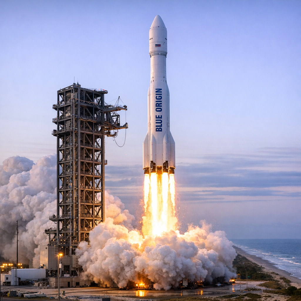 火箭落稳了，任务却没成：蓝色起源复用首秀成功，但新格伦真正的短板暴露了