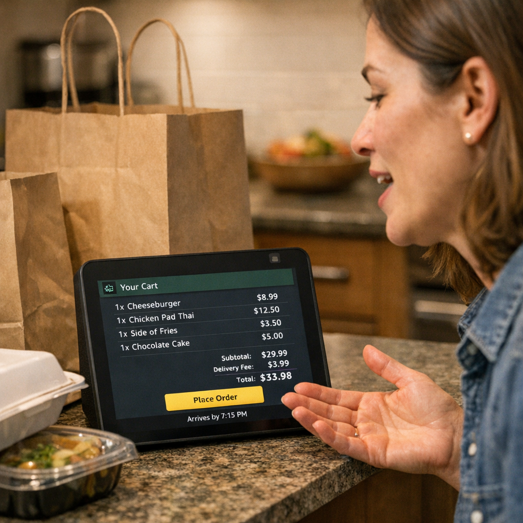 一句话点外卖，Alexa+想把“动嘴下单”这件事重新做一遍
