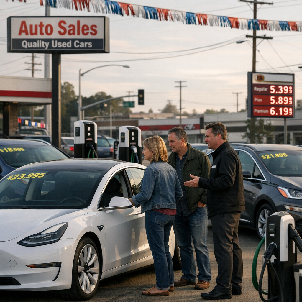 二手电动车突然卖爆，不只是油价涨了：一场由“退租潮”推起来的市场重估