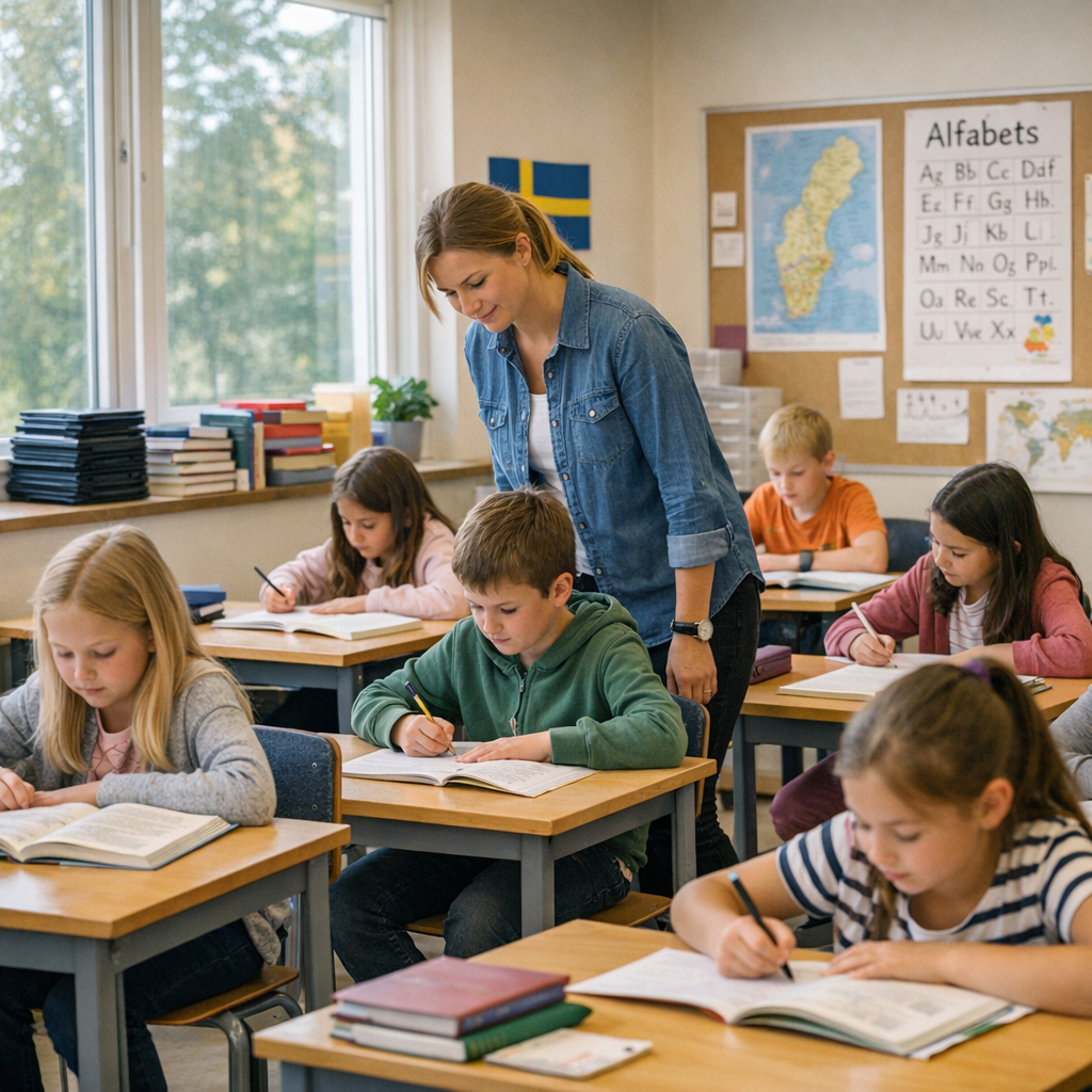 当“人手一台平板”开始退烧，瑞典把课本和铅笔重新请回了教室