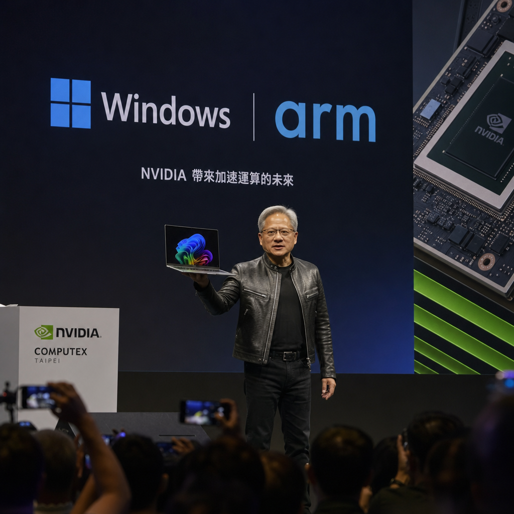 英伟达预热 Arm 笔记本芯片,Windows on Arm 不再只看高通