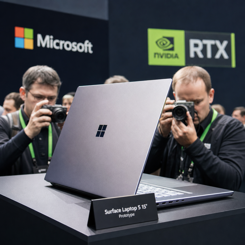 Surface Laptop Ultra 押注 Nvidia Arm 芯片，微软要补的是一门旧课
