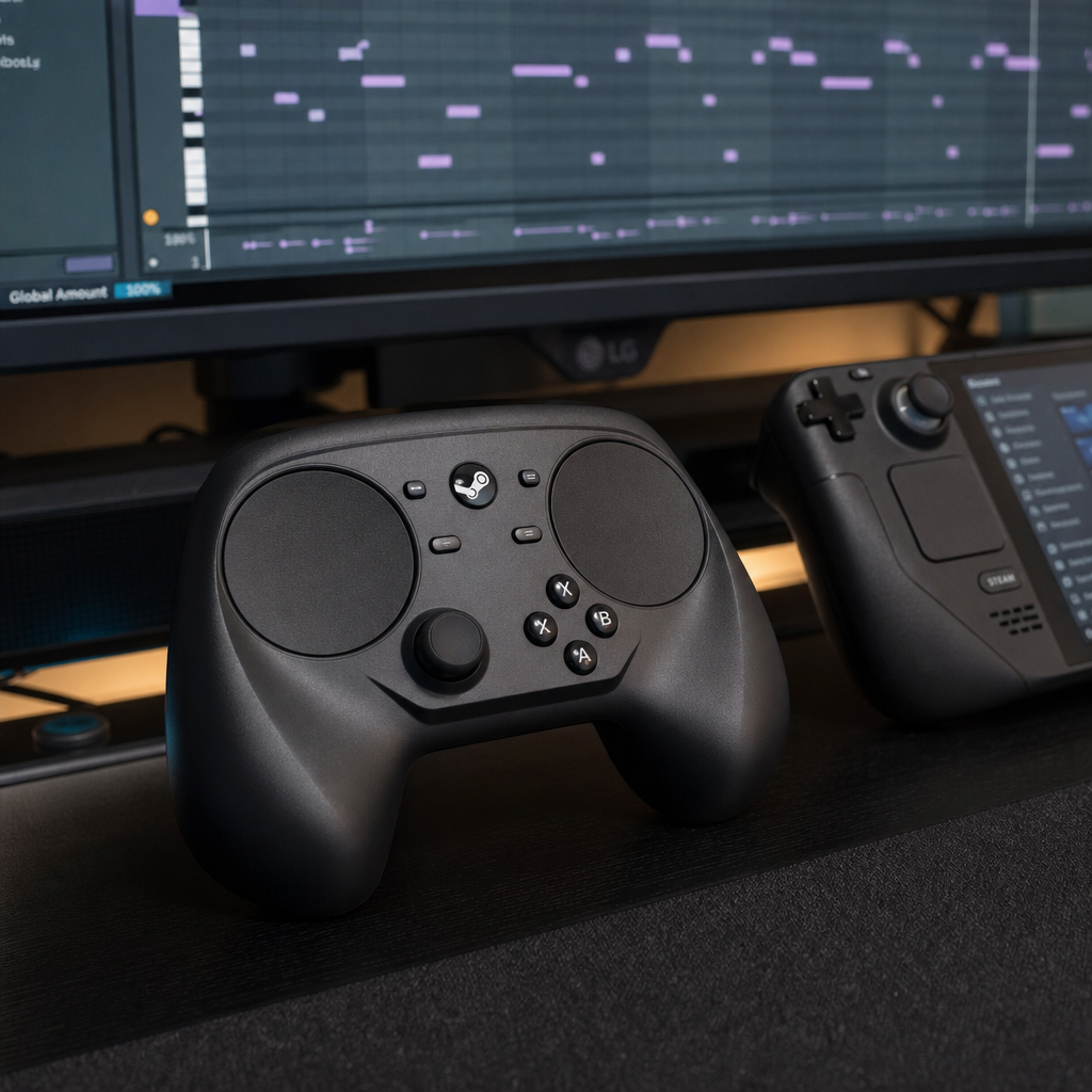 Steam Controller 被玩家弹出《Doom》：没扬声器，触觉马达成了乐器