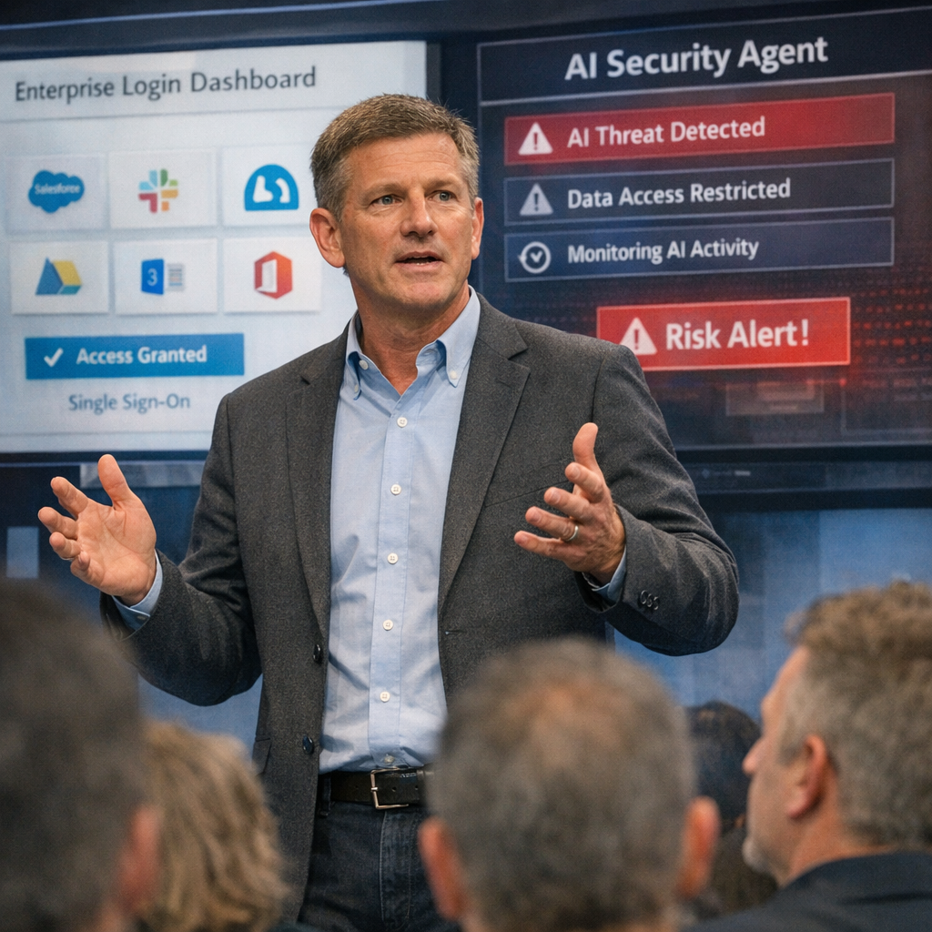 当AI员工开始登录公司系统：Okta CEO押注“智能体身份”，也是在对抗SaaS末日焦虑