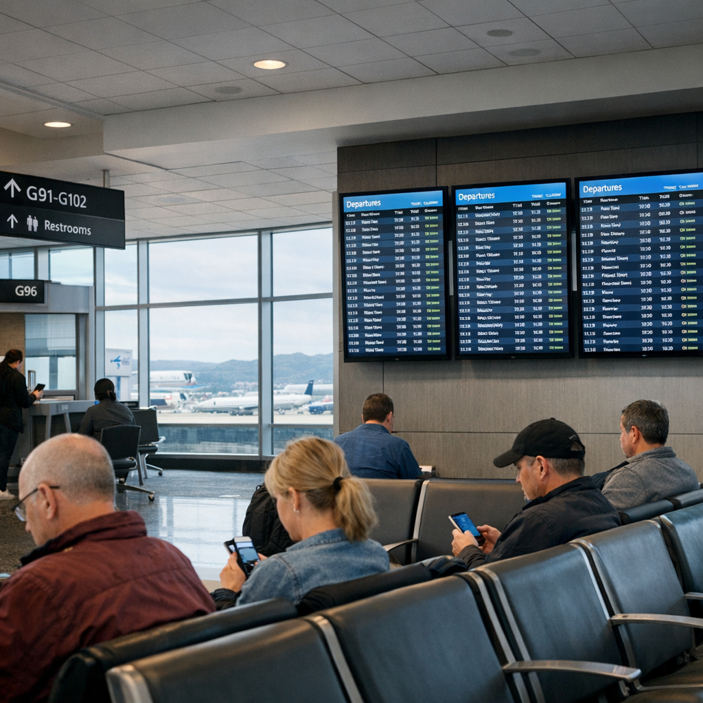 旧金山机场少了90分钟广播：安静，才是被低估的公共服务