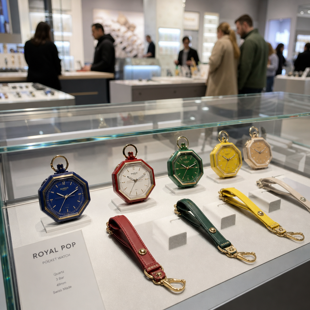 Swatch 和爱彼做了只 400 美元怀表，MoonSwatch 路线换了新主角