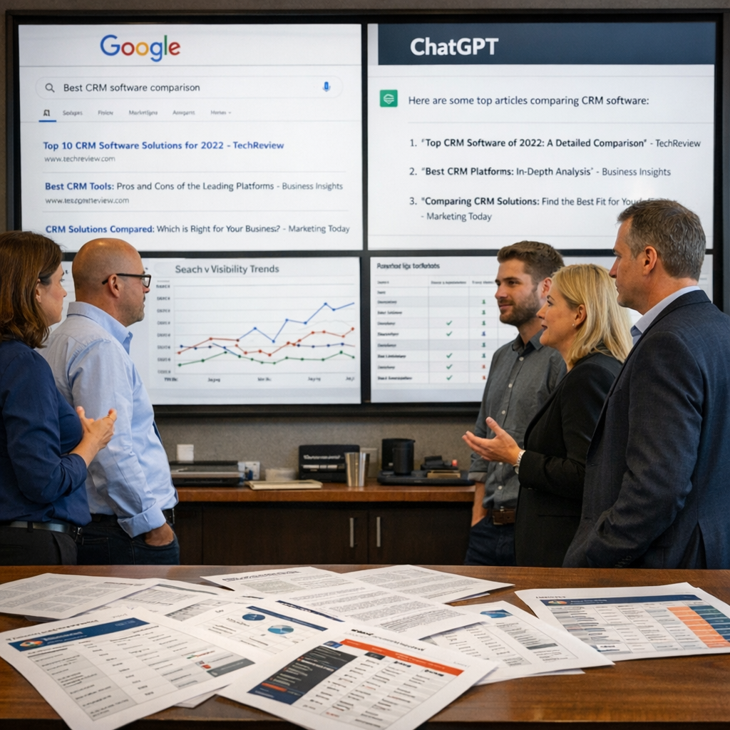 当 AI 开始“替你做决定”,SEO 行业也盯上了它的嘴