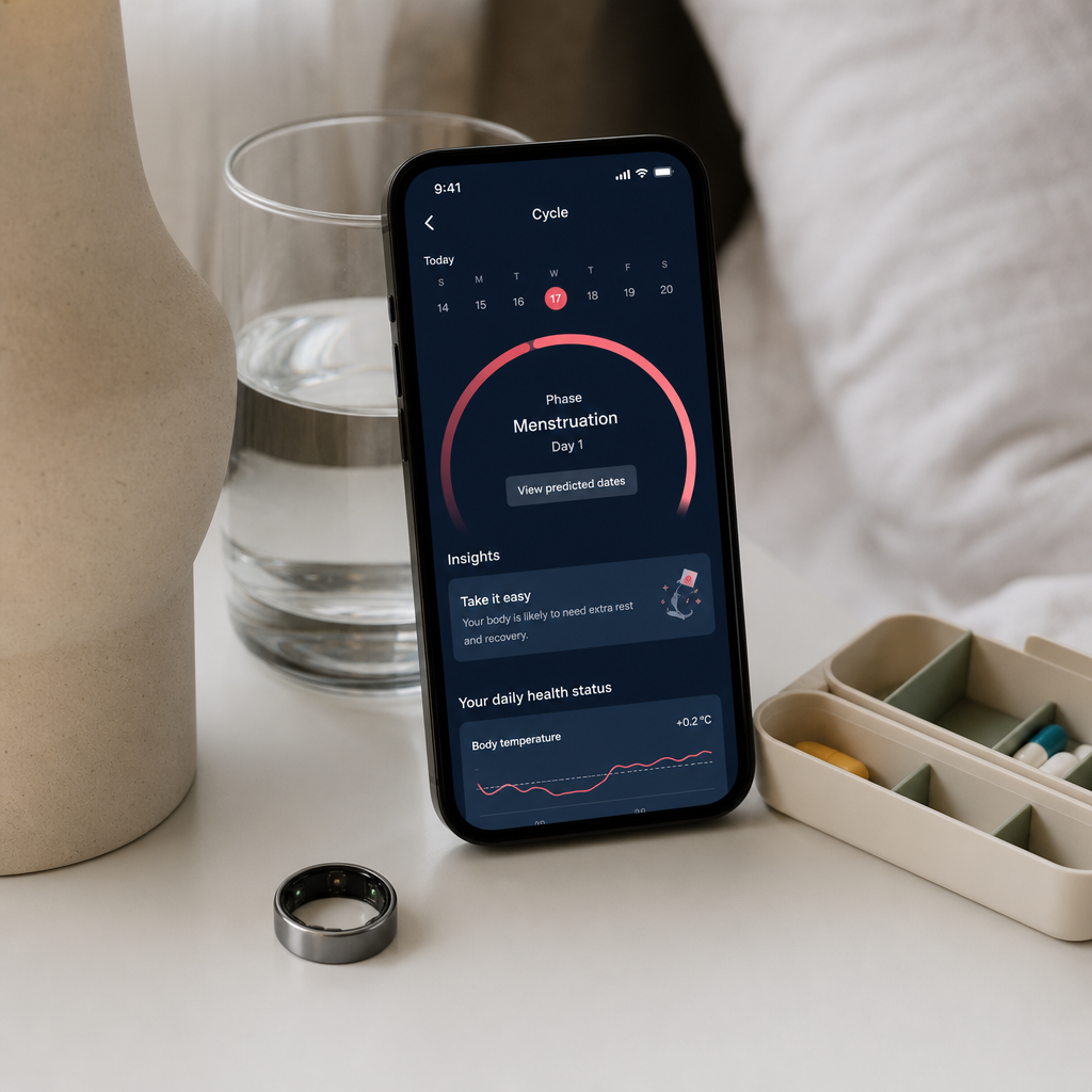 Oura 5 月 6 日更新经期追踪：避孕方式被纳入智能戒指，也碰到隐私边界