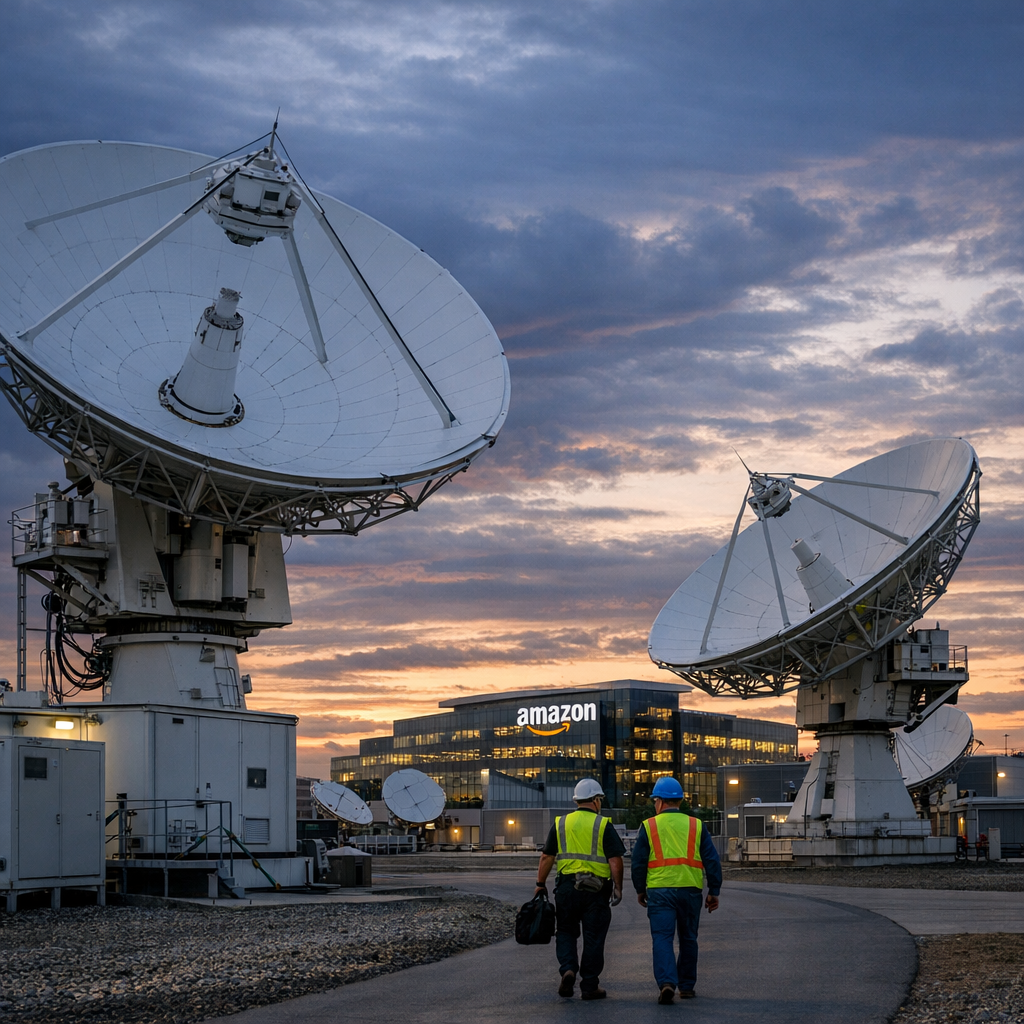 亚马逊盯上Globalstar：贝索斯系卫星野心，终于要和马斯克正面开打了