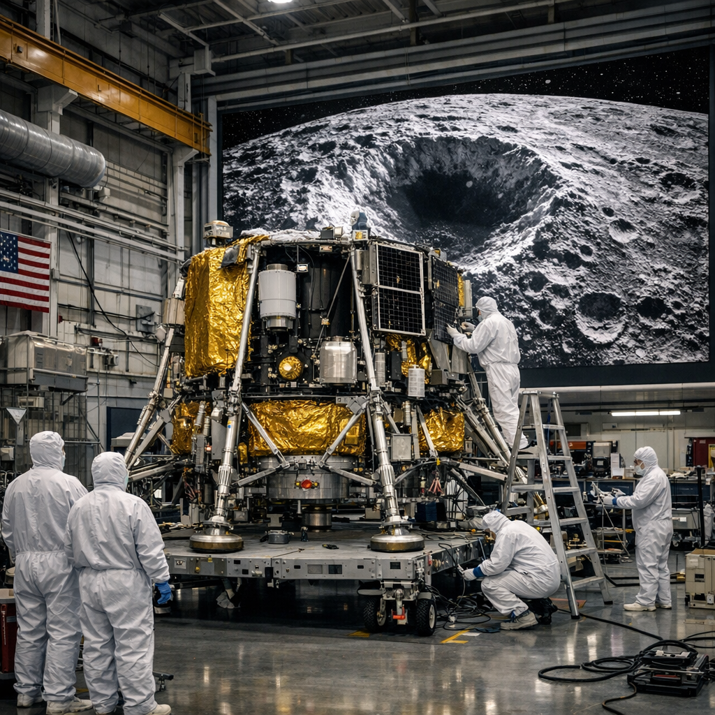 月球南极要“撞车”了:贝索斯、嫦娥与沙克尔顿陨石坑的第一场近身竞赛