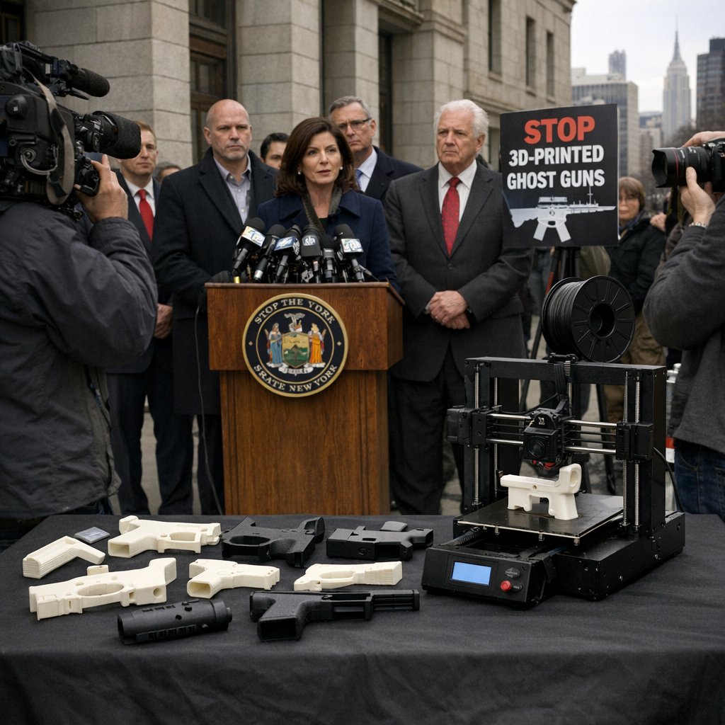 当3D打印机开始学会“拒绝开枪”：纽约要把幽灵枪挡在喷头之前
